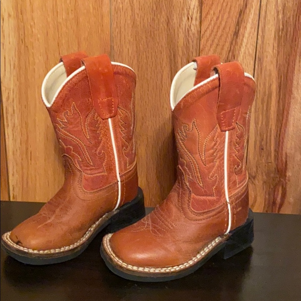 Old West Toddler Cowboy boots. Size 4.